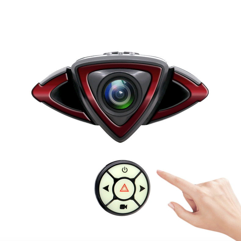 Fietsachterlichtrecorder met 1080P-camera en slimme draadloze afstandsbediening - dubbele functionaliteit voor fietsveiligheid