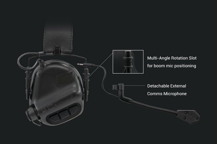 EARMOR M32 MOD1 Schietoorkappen Tactische Headset Gehoorbescherming met Ruisonderdrukkingstechnologie