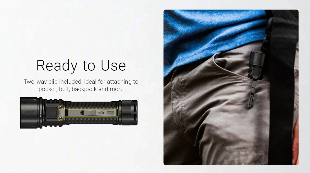 Nitecore EX7 6000 Lumen USB-C Oplaadbare Zaklamp