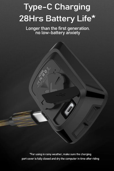 XOSS G+ G2 Fietscomputer GPS Generatie Draadloze Snelheidsmeter Tracker met Aangepast Scherm en Hartslagsensor