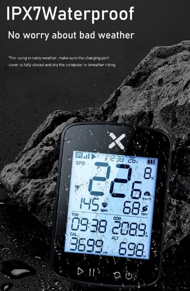XOSS G+ G2 Fietscomputer GPS Generatie Draadloze Snelheidsmeter Tracker met Aangepast Scherm en Hartslagsensor
