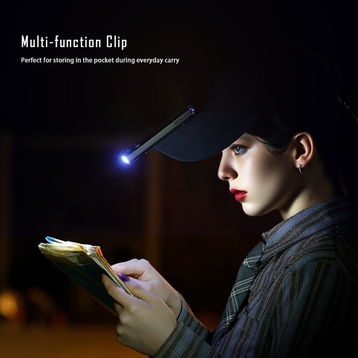 IMALENT GR35 2800 Lumen LED EDC zaklamp (Rood)