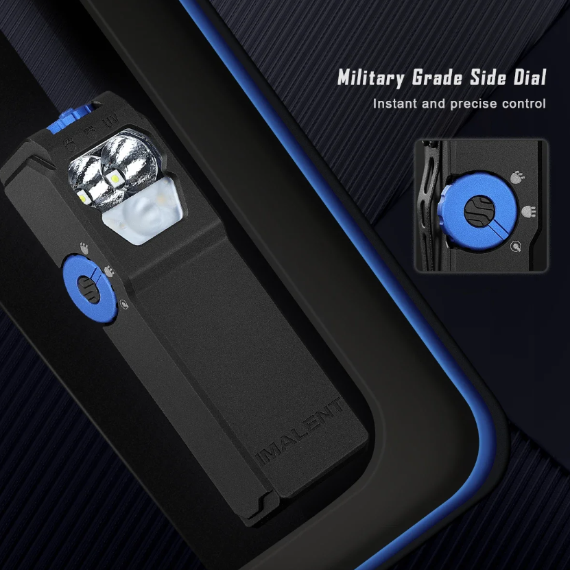 IMALENT GR36 EDC 2800 Lumen Type-C Oplaadbare Magnetische Superheldere Clip-on LED-zaklampen