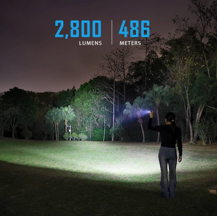IMALENT GR36 EDC 2800 Lumen Type-C Oplaadbare Magnetische Superheldere Clip-on LED-zaklampen