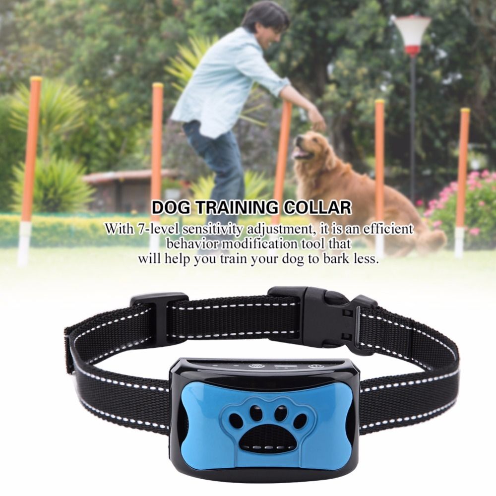 Huisdierhond Anti-blafapparaat USB-oplaadbare Halsband Diervriendelijk Trainingshulpmiddel voor een Rustige Thuisomgeving