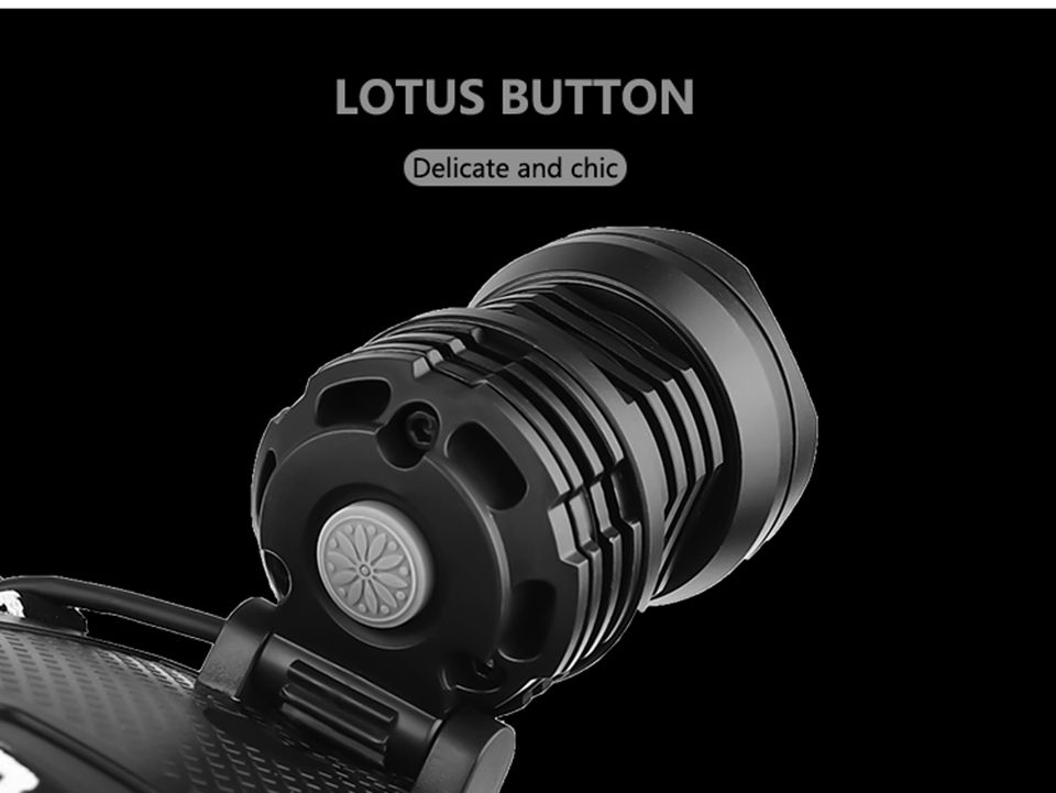 XHP70 LED Hoofdlamp 8000LM USB Oplaadbare Buitenverlichting IPX5 Waterdicht Instelbare Modi voor Kamperen en Wandelen