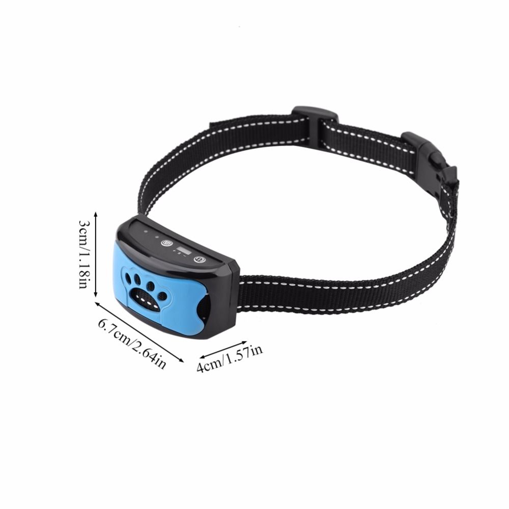 Huisdierhond Anti-blafapparaat USB-oplaadbare Halsband Diervriendelijk Trainingshulpmiddel voor een Rustige Thuisomgeving