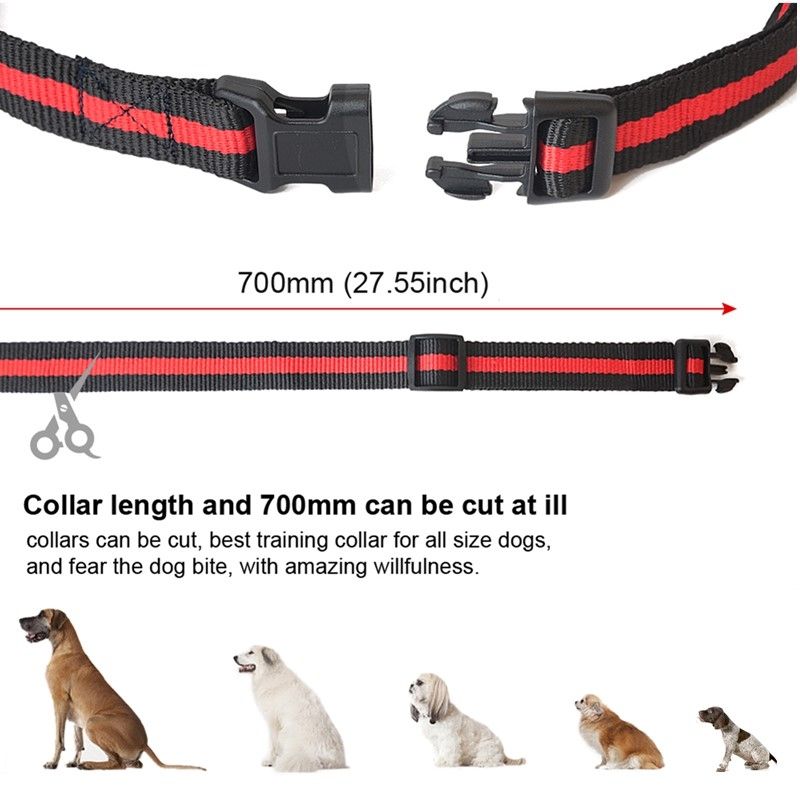 NIEUW Waterdichte Oplaadbare Hondentrainingshalsband met Instelbare Schokniveaus Effectieve Gedragscorrectie
