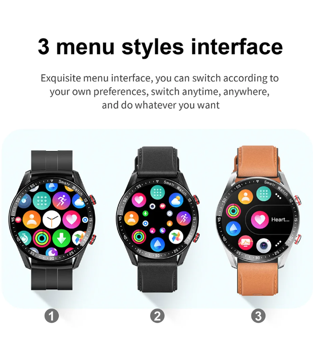 HW20 ECG+PPG Bluetooth Bellen Smartwatch