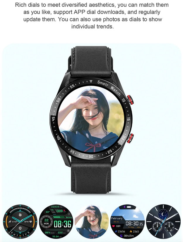 HW20 ECG+PPG Bluetooth Bellen Smartwatch