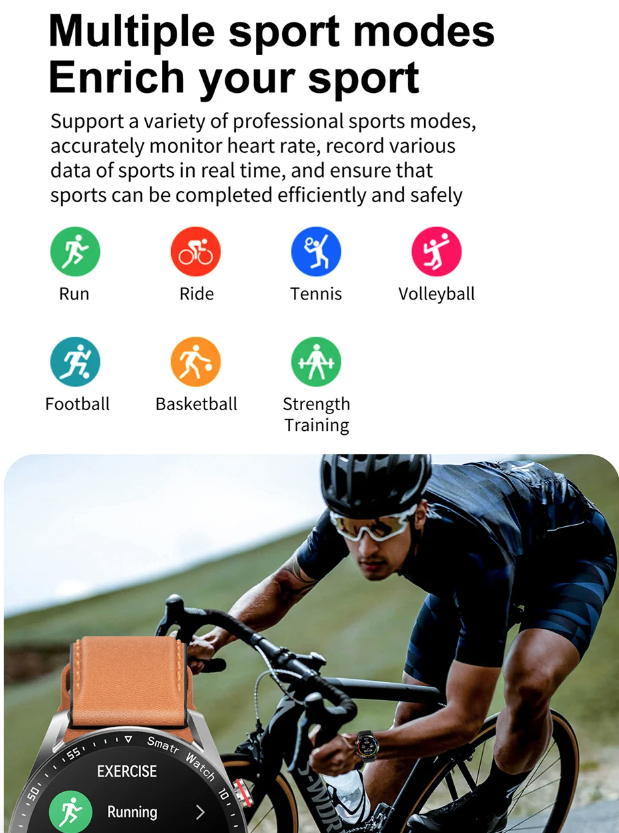 HW20 ECG+PPG Bluetooth Bellen Smartwatch