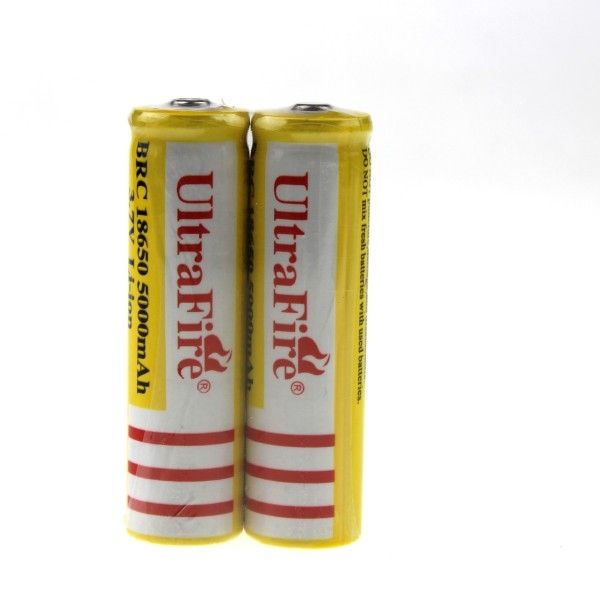 UltraFire BRC 18650 5000mAh oplaadbare batterij voor outdoorliefhebbers – snel opladen en langdurige kracht