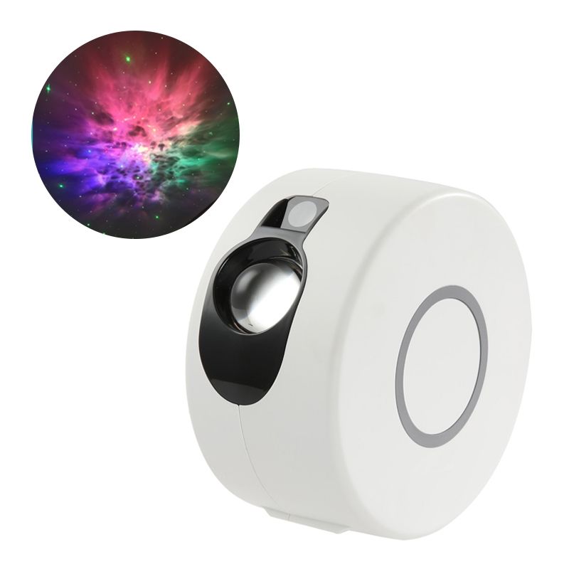 Betoverende Laser Sterrenhemel Projector Nachtlampje 7 Kleuren 360° Rotatie Gezellige Sfeer Kindercadeau Decoratie