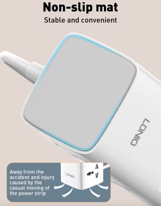 LDNIO Toren Multi Tap Kubus Stroomstrip Uitgangen 70W Oplaadstations 4 Uitgang Lijnfilter UK US EU Type Stekker Naar Universele Adapter