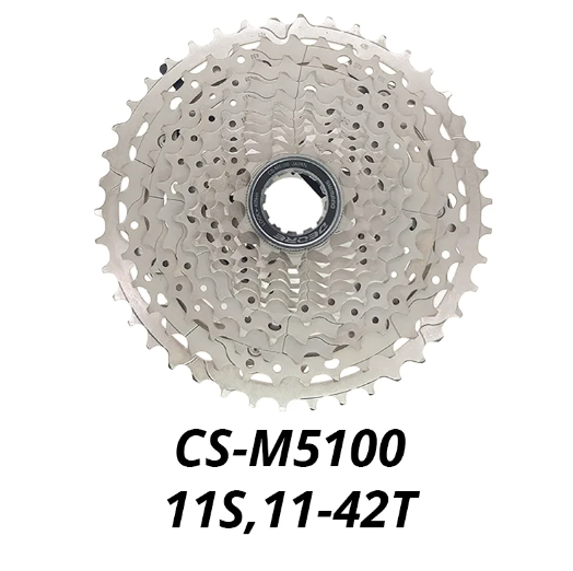 Shimano Deore CS M5100 11-speed MTB-cassette 11-51T precisieversnellingsbereik voor trailklimmen en -afdalen