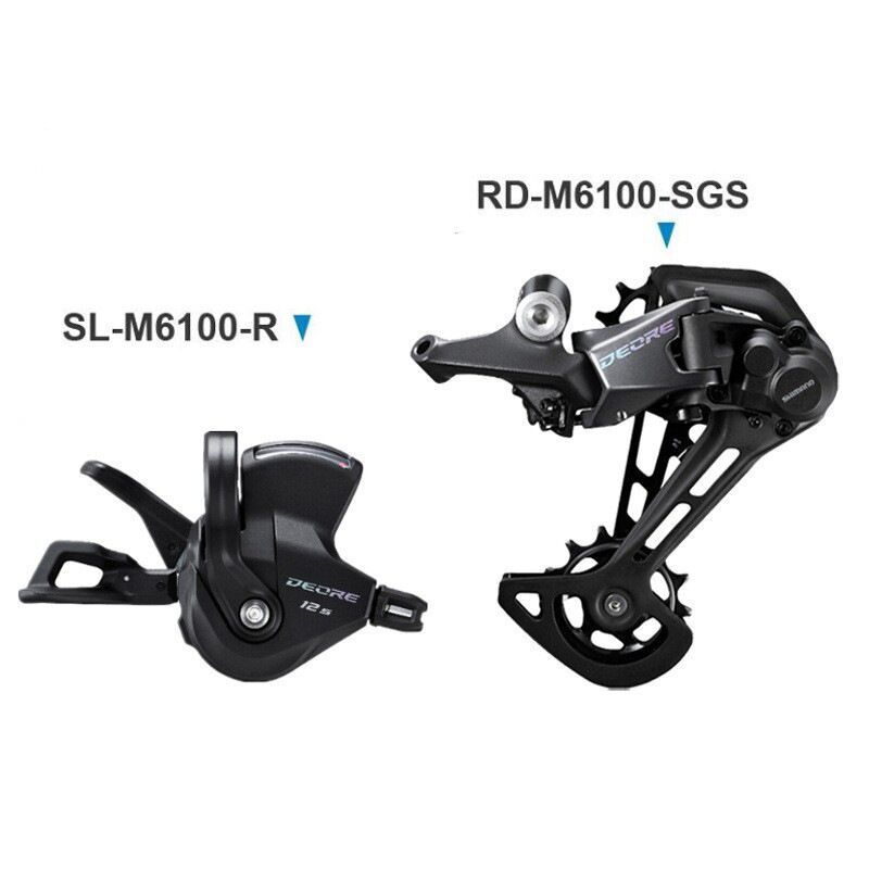 SHIMANO DEORE M6100 12-speed groepset voor mountainbiken nauwkeurig schakelen en trailrijden prestaties