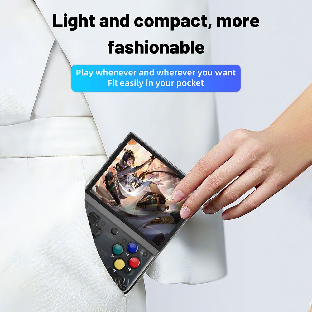 MIYOO Mini Plus Draagbare Retro Gameconsole 3,5-inch IPS Scherm Lichtgewicht Klassieke Videogames Compact