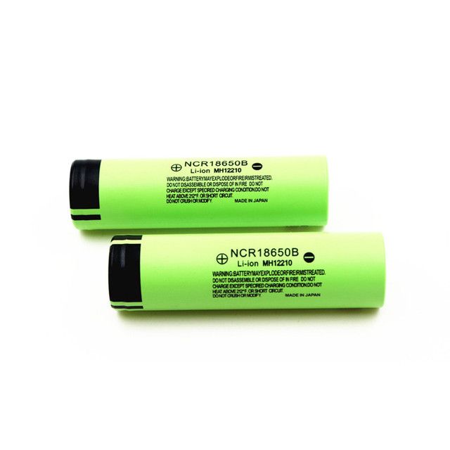 NCR18650B 3400mAh 18650 Li-Ion oplaadbare batterij