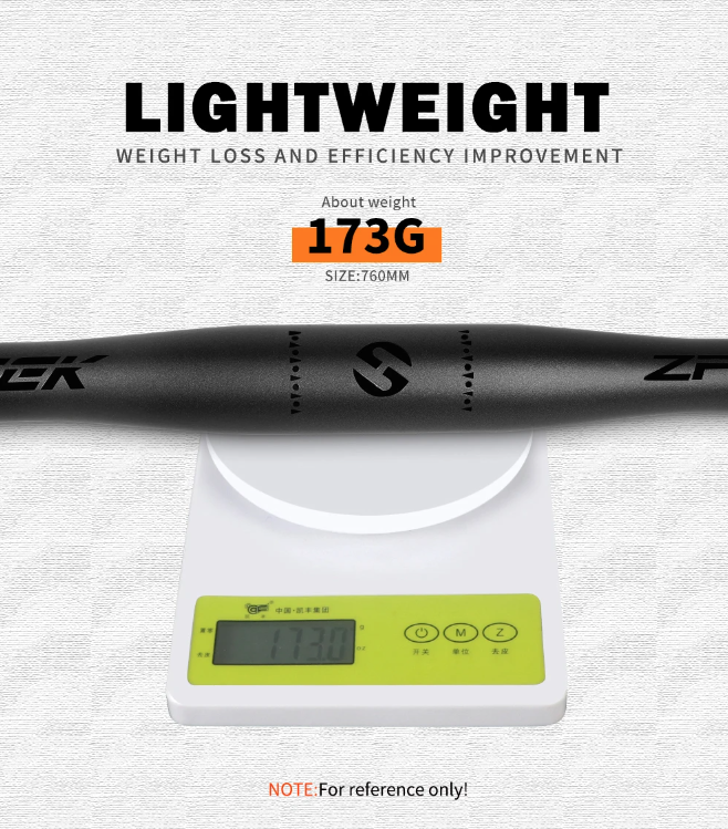 TOSEEK ZF-ONE MTB carbon stuur 31.8mm 580-760mm lichtgewicht mat zwart perfect voor fietsupgrade en prestaties