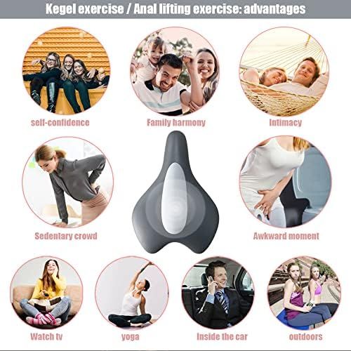 Bekkenbodemversterkingsapparaat voor vrouwen, bekkenbodemspiertraining, bekkenbodemfysiotherapie voor blaascontrole en bekkenbodem oefeningen voor vrouwen en mannen