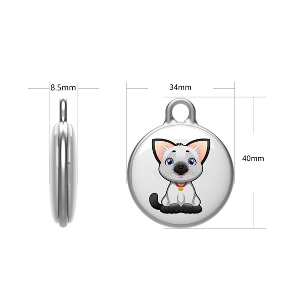 GPS Slimme Waterdichte Huisdierenzoeker Duurzame Real-Time Huisdier Tracking IP65 Waterdichte Halsband voor Katten en Honden