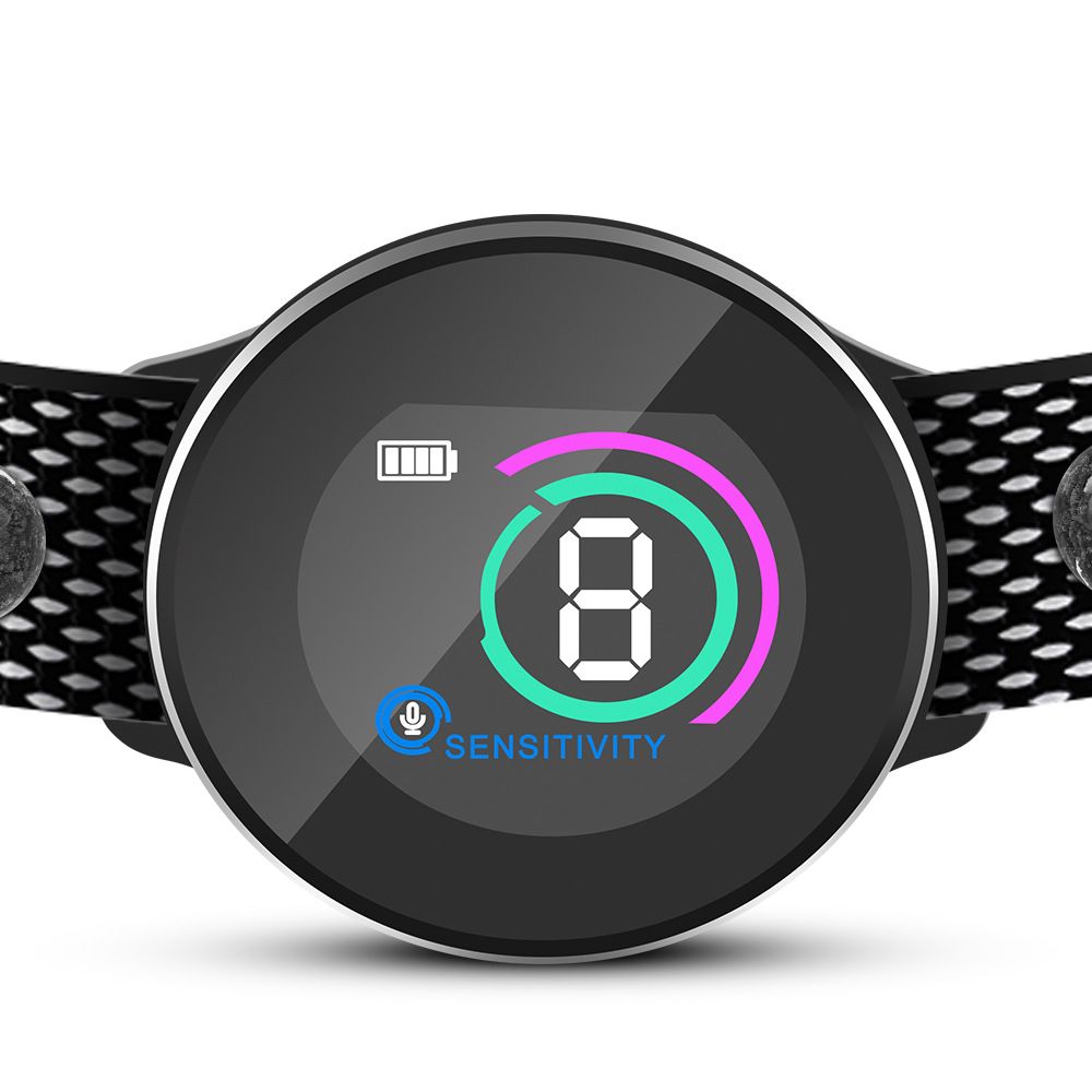 Kleurenscherm Stopper Trainer met Blafdetectie-algoritme Humaan Hondentrainingsapparaat voor Effectieve Resultaten