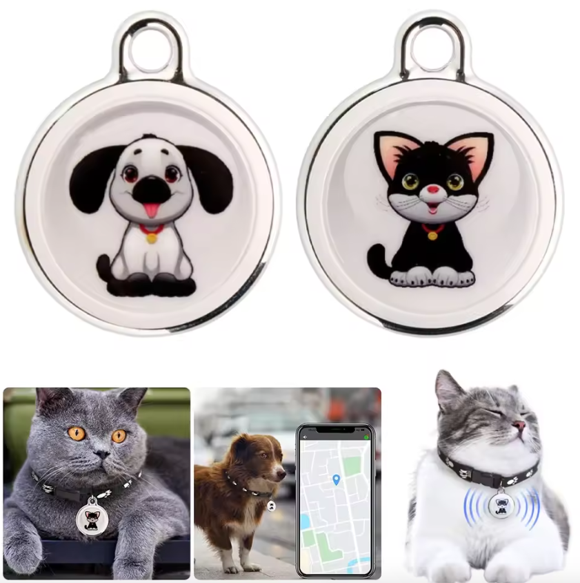 Ontdek Hondentracker Airtag Hondenhalsband GPS Tracker voor Honden met Real-Time Locatie en Slimme Locator