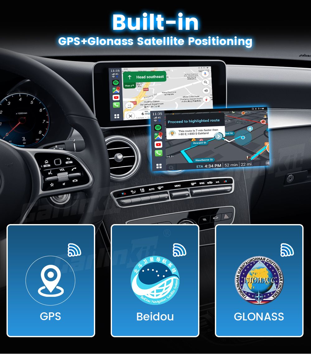 CarlinKit CarPlay Ai Box QCM6125 Android 13 Verbeter uw fabrieksgeïnstalleerde CarPlay draadloze connectiviteit