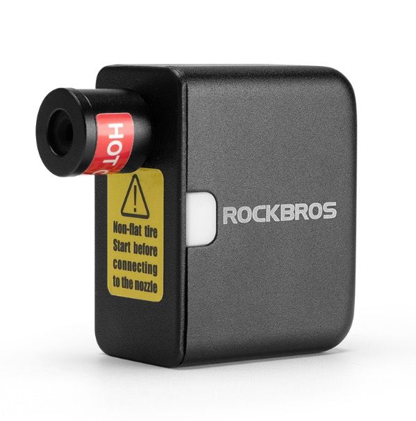 ROCKBROS Draagbare Mini Elektrische Luchtpomp 100PSI Oplaadbaar Duurzaam Fiets Motor Auto Bandenpomp