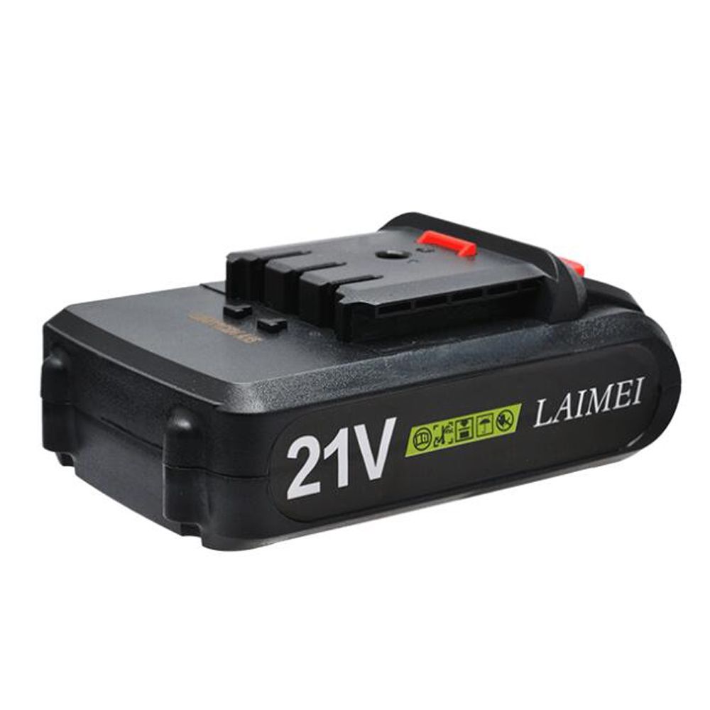 21V Lithium-accu voor elektrische boor, accuschroevendraaier, veelzijdige Li-ion voor DIY, snel opladen, betrouwbaar