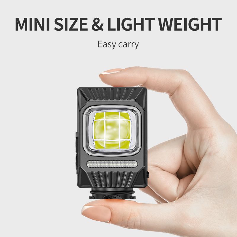 SMILING SHARK EVO1700 Fietskoplamp USB-C Oplaadbaar Waterdicht Multi-Mode LED Fietslamp