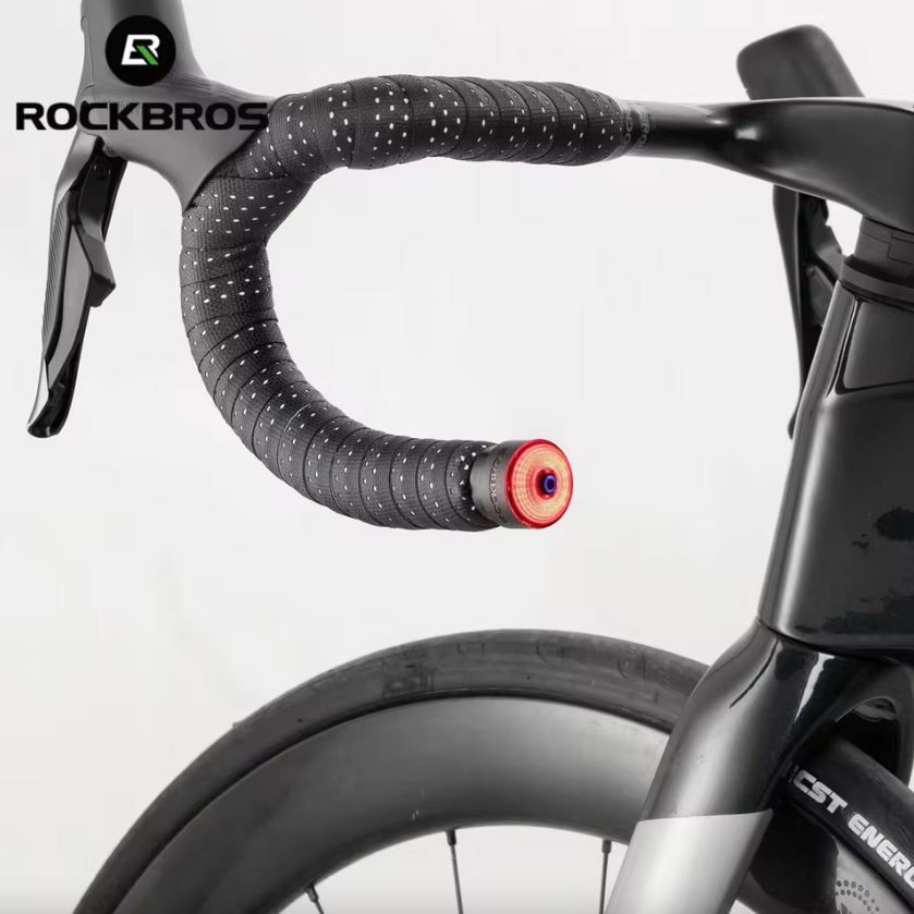 ROCKBROS R0 Stuuruiteinde Plug Fietslicht Type-C MTB Wegwielrennen Achterlicht