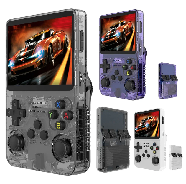 R36S Retro Draagbare Videogameconsole 3,5-inch Scherm 10000 Klassieke Spellen Linux-systeem Draagbaar Gamen