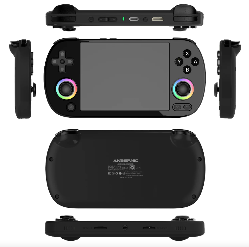 ANBERNIC RG40XX H Draagbare spelconsole Linux 64-bit systeem 4.0 inch IPS 3200mAh Retro videogameconsole