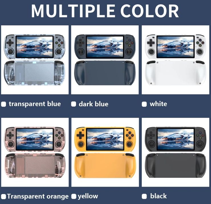 POWKIDDY RGB10 MAX3 Retro draagbare gameconsole met 5 inch IPS-scherm, hoge prestaties en RK3566 Linux-systeem