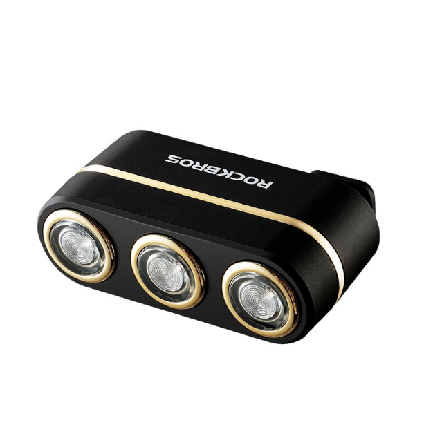 ROCKBROS Slimme Fiets Achterlicht IP64 Waterdicht Waarschuwingsachterlichten Type-C Opladen Remdetectie Achterlicht Nachtfietslamp Fietsaccessoires