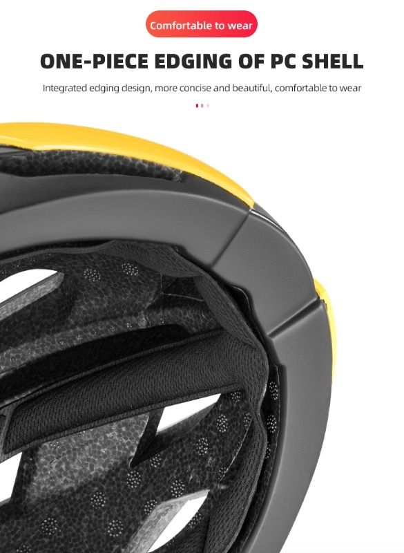 ROCKBROS Fietshelm Ultralichte Fietshelm Anti-Zweet Technologie Schokbestendig voor Buitensporten