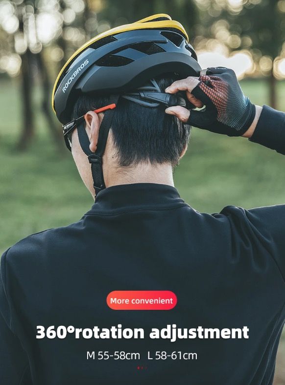 ROCKBROS Fietshelm Ultralichte Fietshelm Anti-Zweet Technologie Schokbestendig voor Buitensporten