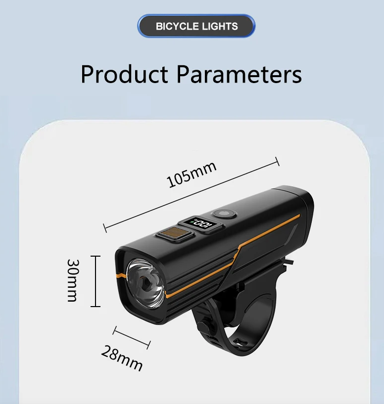 B9 Fietskoplamp Type-C Oplaadbare Koplamp MTB Wegfiets Koplamp voor Outdoor Fietsaccessoires