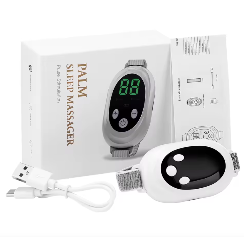 Intelligent slaapapparaat,Slaaphulpapparaat Handheld laagfrequente puls van microstroom Slaapmachine Verlichting van slapeloosheid Hulp bij angst en slaap