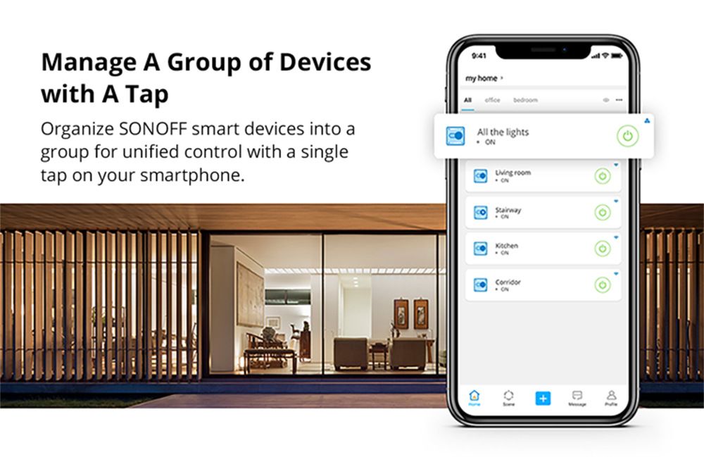 SONOFF Basic R2 Wifi Schakelaar Module Slim Thuis Timer Alexa Google Assistant eWeLink App Verlichtingsregeling
