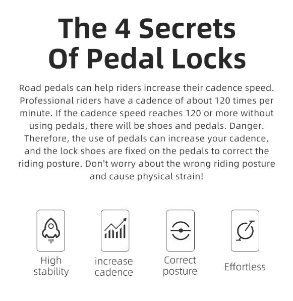 ROCKBROS SPD-SL Fietspedalen Ultralicht Aluminium en Afgedichte Lagers voor Prestatiegerichte Racefiets Efficiëntie