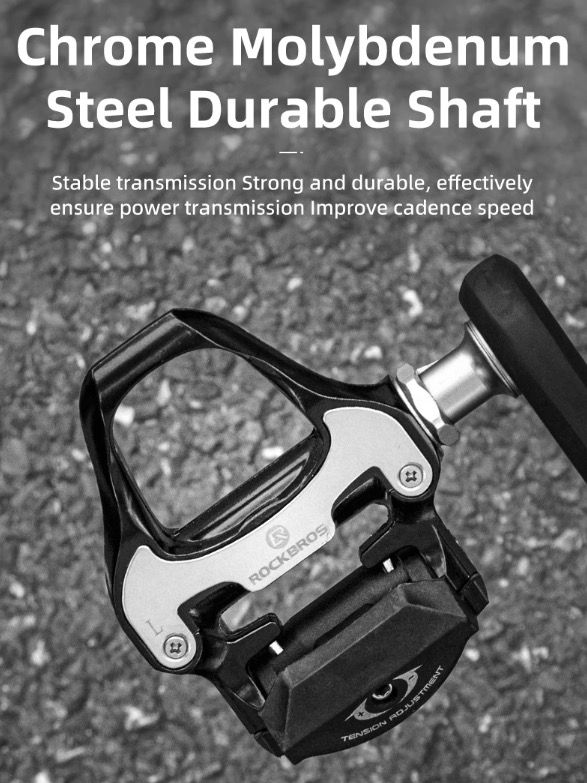 ROCKBROS SPD-SL Fietspedalen Ultralicht Aluminium en Afgedichte Lagers voor Prestatiegerichte Racefiets Efficiëntie