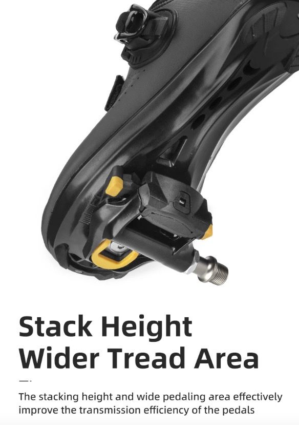 ROCKBROS SPD-SL Fietspedalen Ultralicht Aluminium en Afgedichte Lagers voor Prestatiegerichte Racefiets Efficiëntie