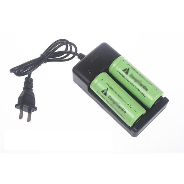 UltraFire Dubbele 18650 26650 Oplader Oplaadbare Batterijlader Veilig Reizen AC 100-240V Universele Compatibiliteit