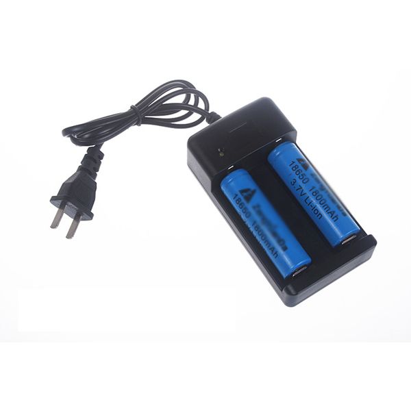 UltraFire Dubbele 18650 26650 Oplader Oplaadbare Batterijlader Veilig Reizen AC 100-240V Universele Compatibiliteit