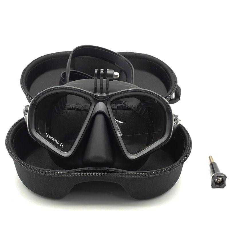 Underwater Diving Goggles with Action Camera Mount