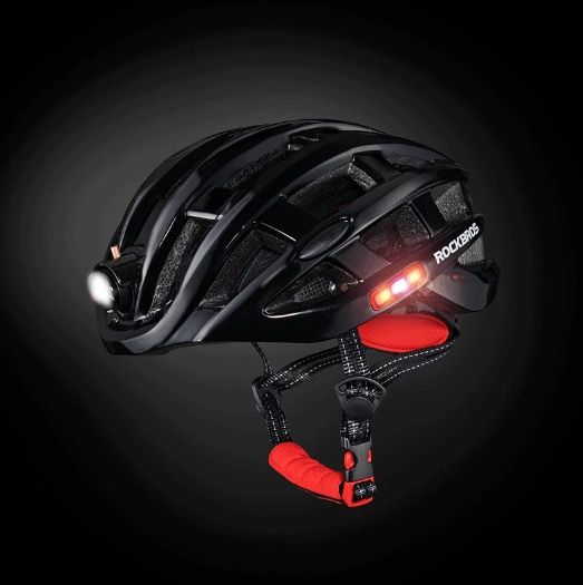 ROCKBROS lichte fietshelm ultralichte helm met geïntegreerde veiligheidsverlichting en USB-oplading fietsaccessoires