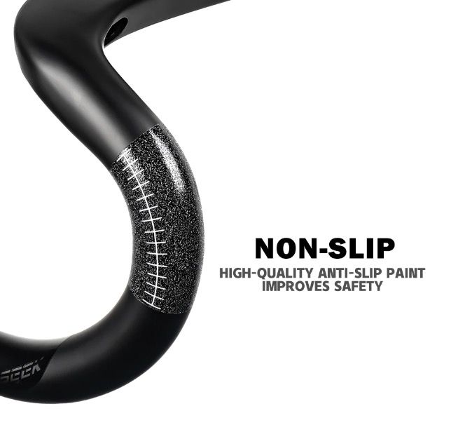 TOSEEK TR5500 racefiets stuur met volledig koolstofvezel stuurpen en geïntegreerde fietsaccessoires ultralicht