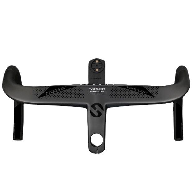 TOSEEK TR5500 racefiets stuur met volledig koolstofvezel stuurpen en geïntegreerde fietsaccessoires ultralicht